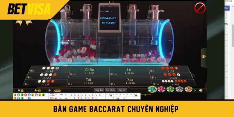 Casino Betvisa với những bàn xóc đĩa xanh chín 